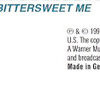 Bittersweet Me