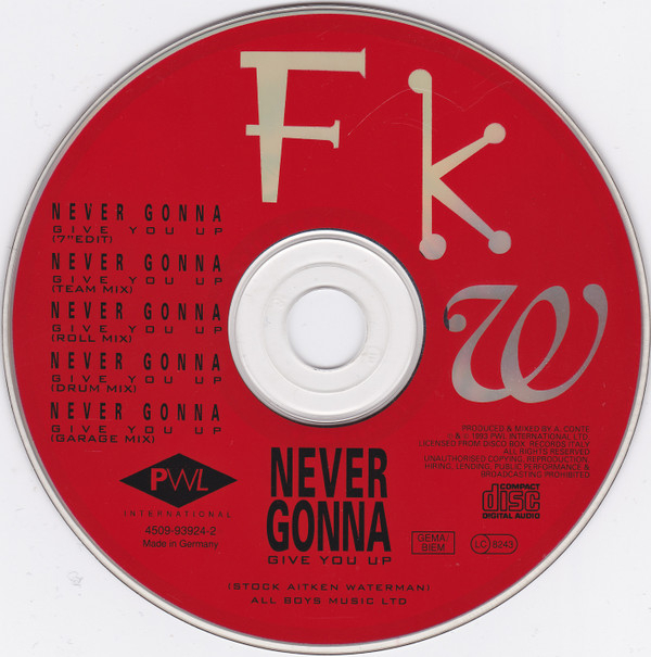 Never Gonna Give You Up