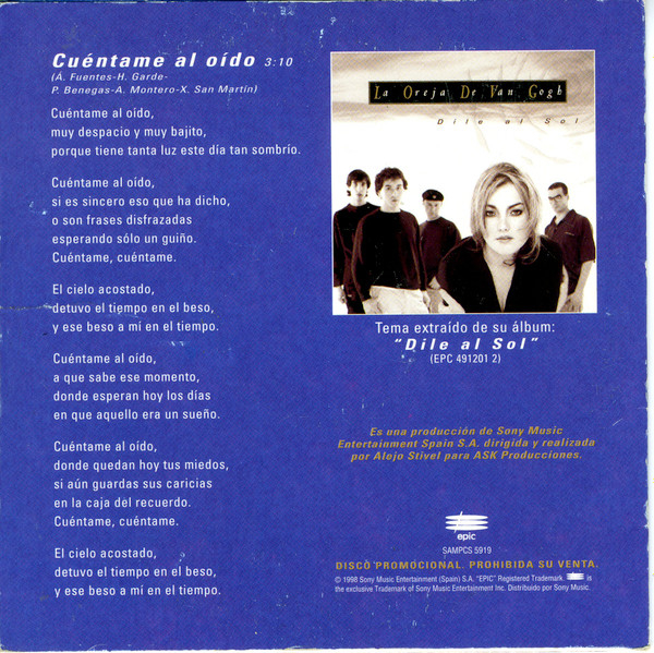Cuéntame Al Oído