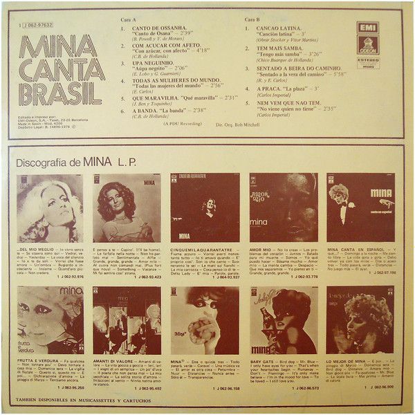 Mina Canta Brasil