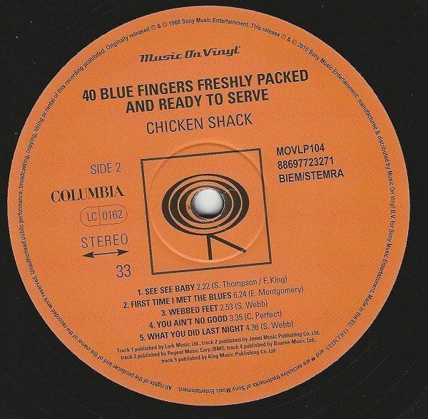 Forty Blue Fingers, Freshly Packed And Ready To Serve