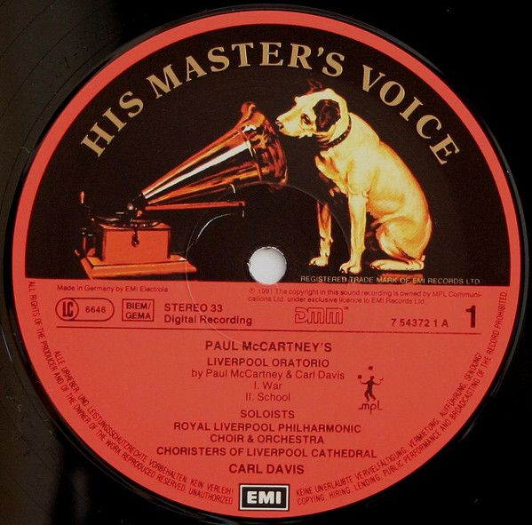 (Paul McCartney's) Liverpool Oratorio