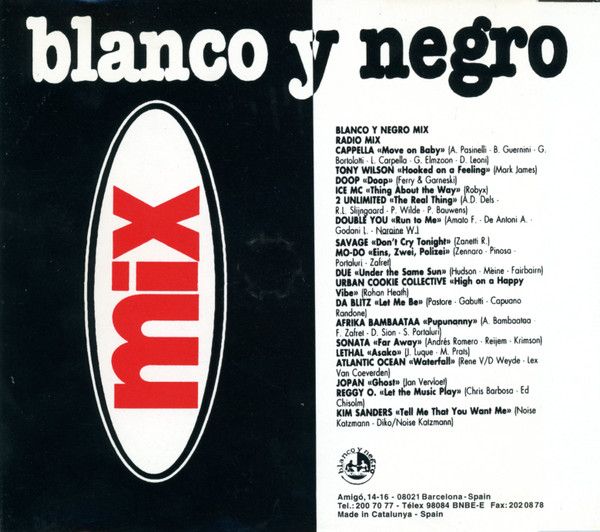 Blanco Y Negro Mix