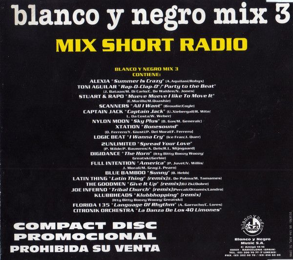 Blanco Y Negro Mix 3