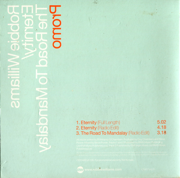 Eternity / The Road To Mandalay