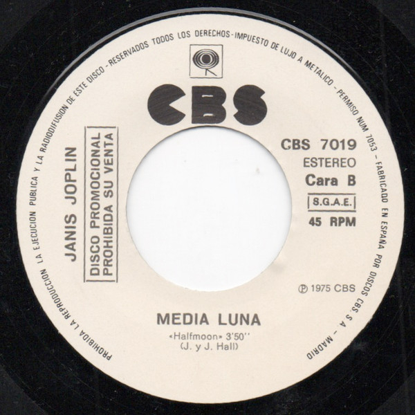 Yo Y Bobbie McGee / Media Luna