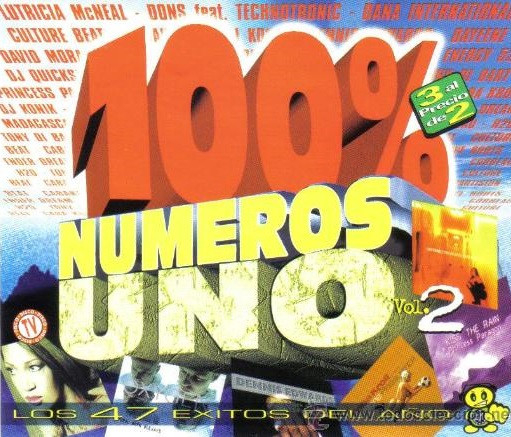 ce61b34c9b560f9b5809c63aa1f2225ca5302976_0_0.jpeg 100% Números Uno Vol. 2