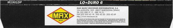 Lo + Duro 6