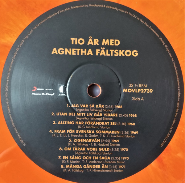Tio År Med Agnetha