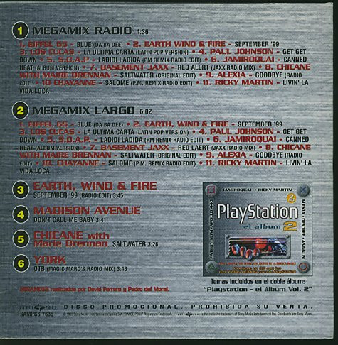 edf47f03f2302a85449d9f6ed54739f001f0120f_0_0.jpeg PlayStation (El Álbum) 2 - Megamix