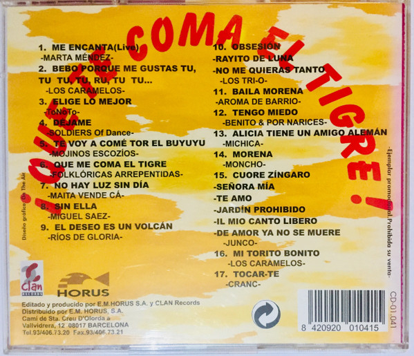 ¡Que Te Coma El Tigre!