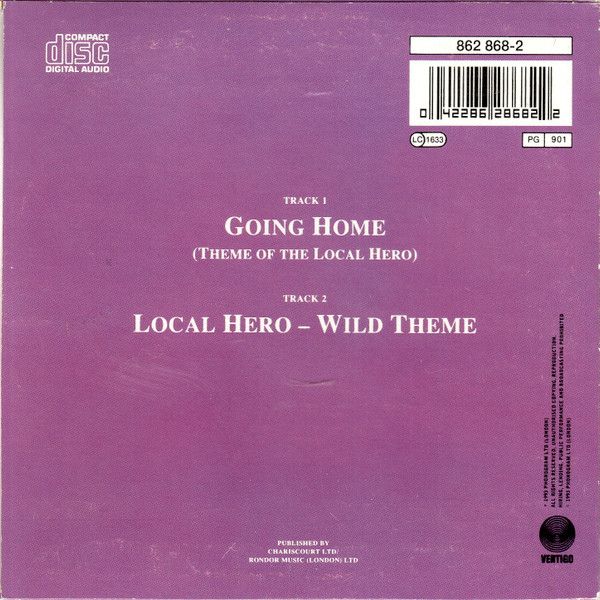 Going Home (Theme Of The Local Hero)