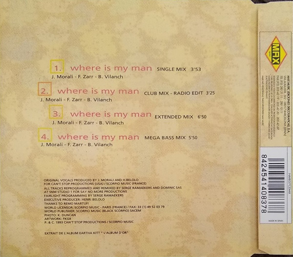 Where Is My Man (Remix 94')