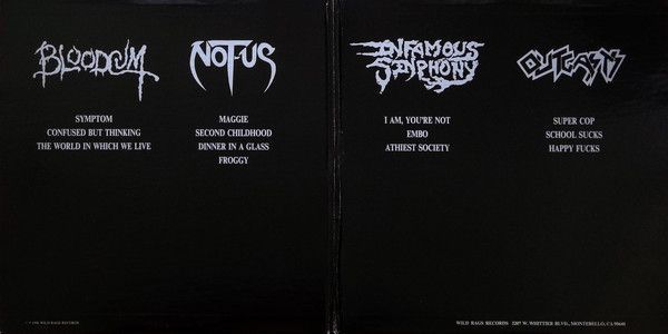 Wild Rags Records Limited Edition