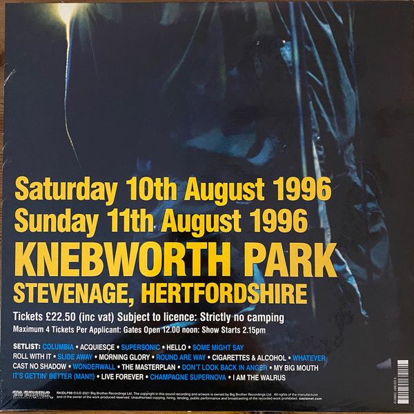 Knebworth 1996