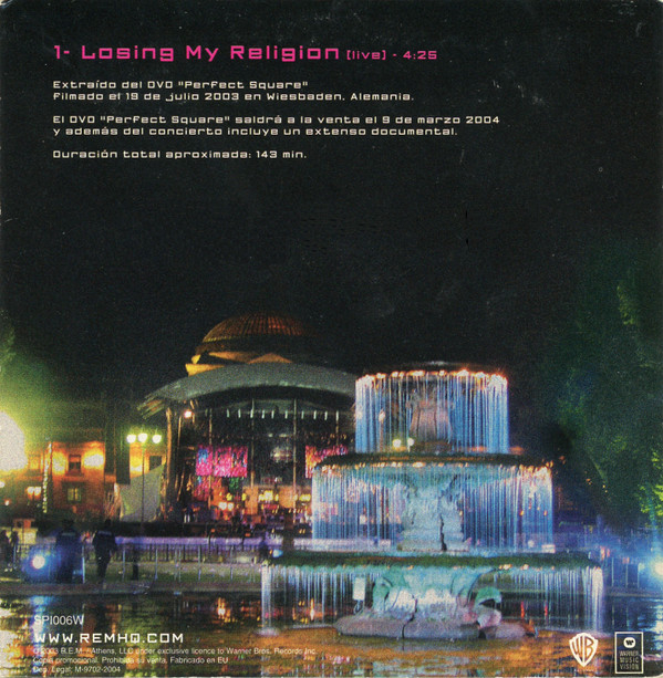 Losing My Religion - R.E.M. Live In Germany
