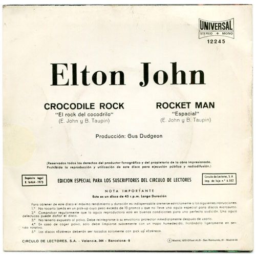 3bfd2bd908ead96b37f03a949e778679220cab0e_0_0.jpeg Crocodile Rock / Rocket Man