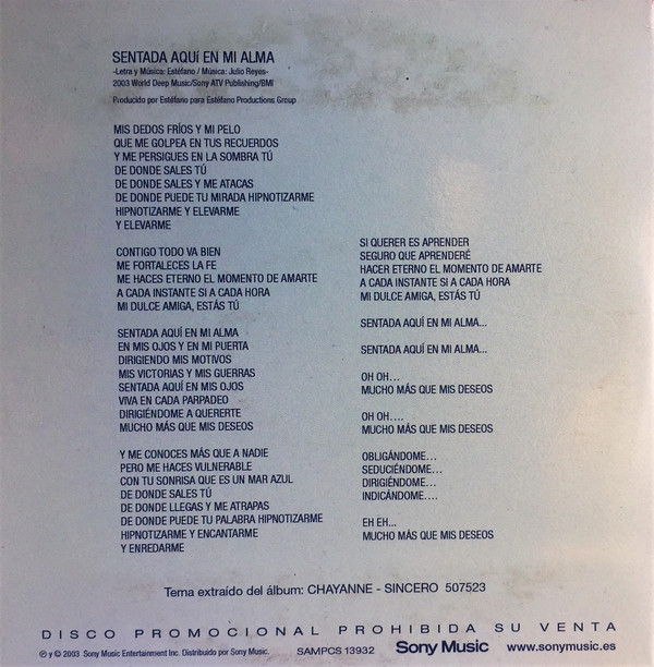 Sentada Aqui En MI Alma