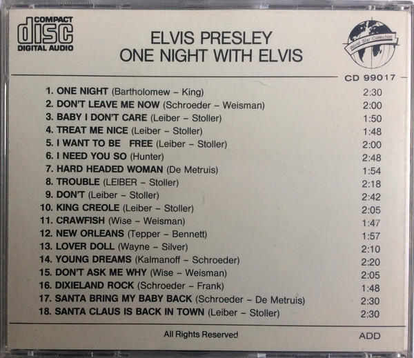 One Night With Elvis