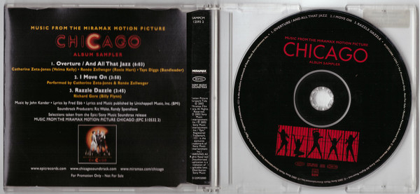 Chicago - Music From The Miramax Motion Picture - Album Sampler