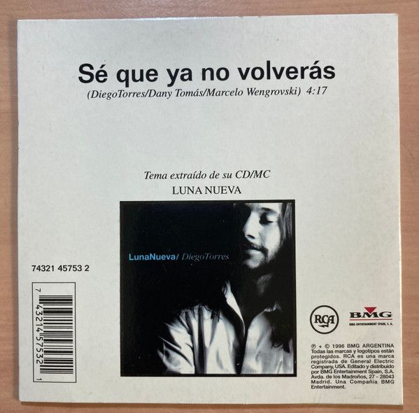 Sé Que ya No Volverás