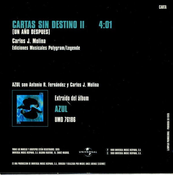 Carta Sin Destino II (Un Año Después)