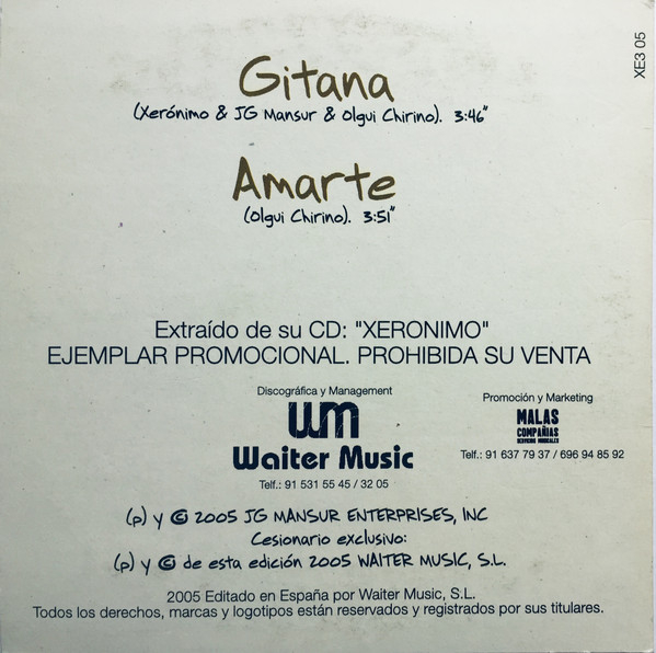 Gitana / Amarte