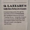 Goodbye Horses: The Many Lives Of Q Lazzarus (Music From The Motion Picture)