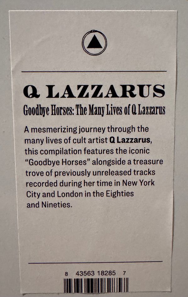 Goodbye Horses: The Many Lives Of Q Lazzarus (Music From The Motion Picture)
