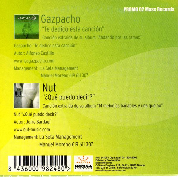 Singles Promo 02 Mass Records
