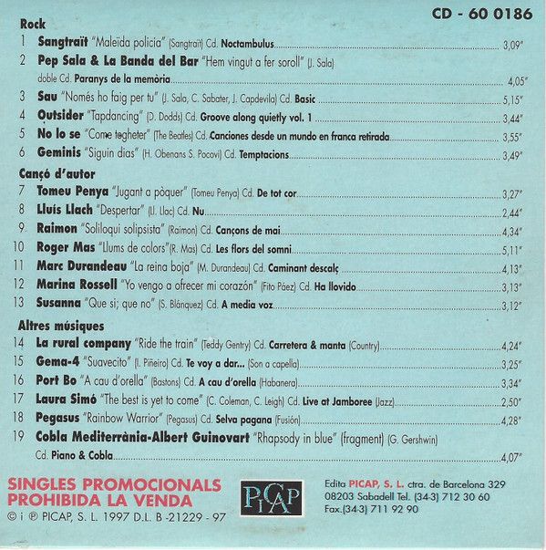 Objectiu Picap Estiu-Verano '97