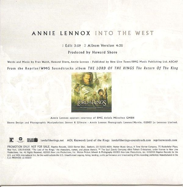 Into The West