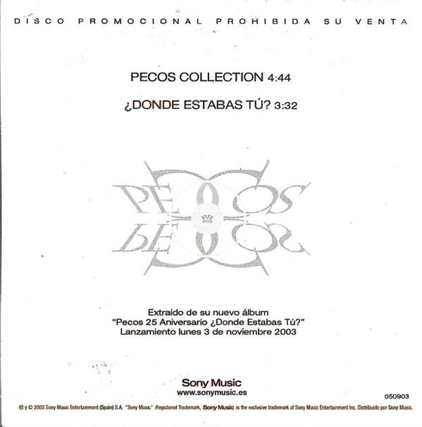 9f637429ffa0267ede0e6ca4153c81fd1497ced7_0_0.jpeg Pecos Collection / ¿Dónde Estabas Tú?