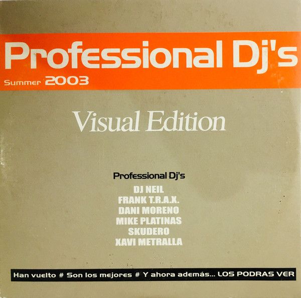 Professional DJ's Summer 2003 - Visual Edition