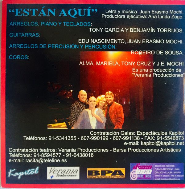 Están Aquí (Homenaje A Cecilia Y Nino Bravo).