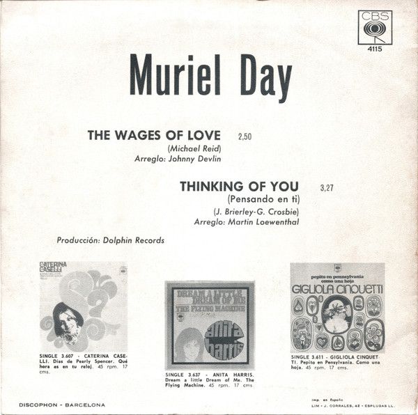 The Wages Of Love (El Precio Del Amor)