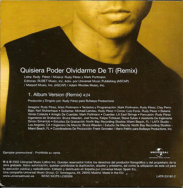 Quisiera Poder Olvidarme De Tí (Remix)