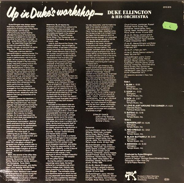 Up In Duke's Workshop