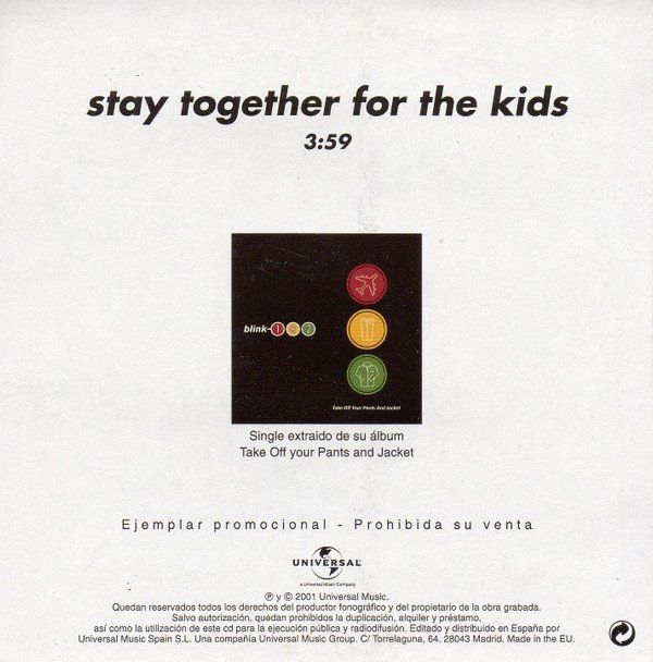 Stay Together For The Kids