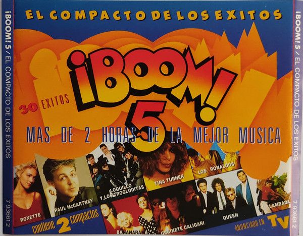 ¡Boom! 5 (El Compacto De Los Éxitos)