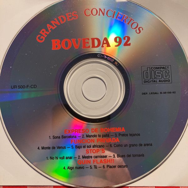 Grandes Conciertos Boveda 92