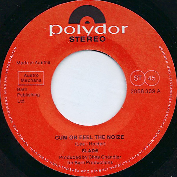 Cum On Feel The Noize