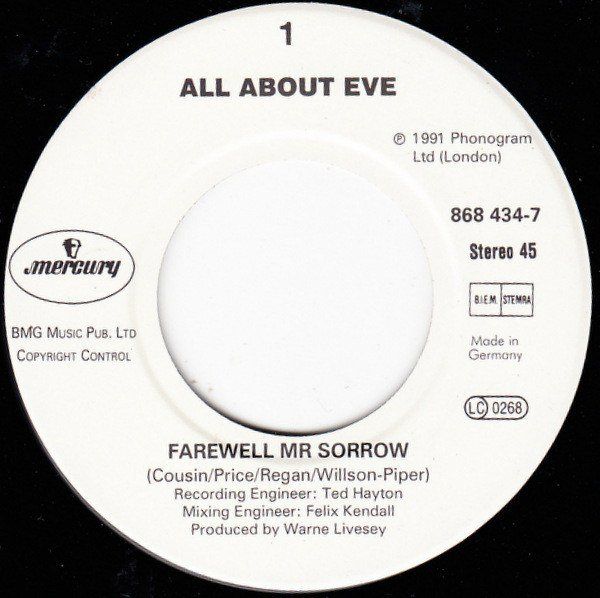 Farewell Mr. Sorrow