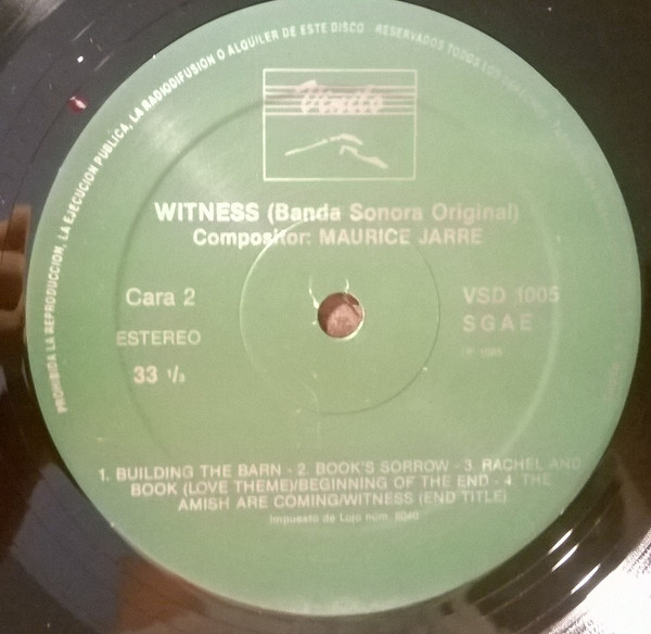 Witness (Banda Sonora Original)