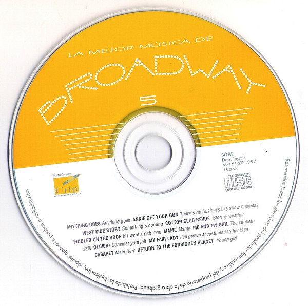 La Mejor Música De Broadway 5