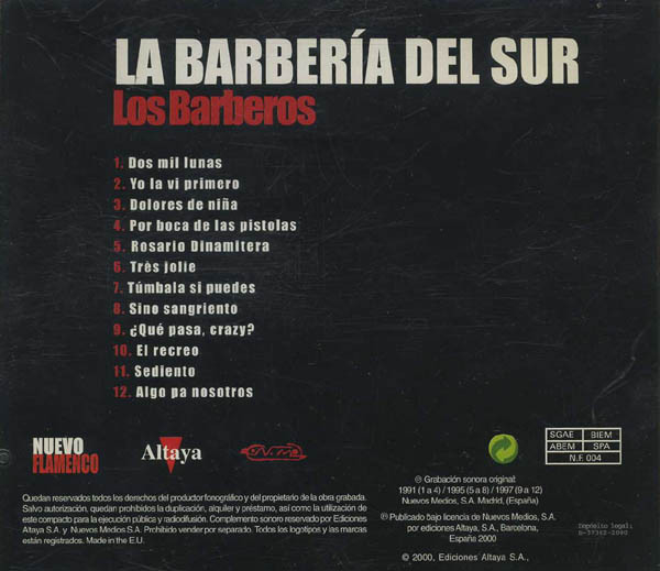 23968910b0eb3174b9c4b3cbde144806d1eee4e9_0_0.jpeg Los Barberos