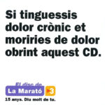 240f7e508a229f8ddd6aea53b820499397f31e0c_0_0.jpeg El Disc De La Marató 2006 - Dolor Crònic