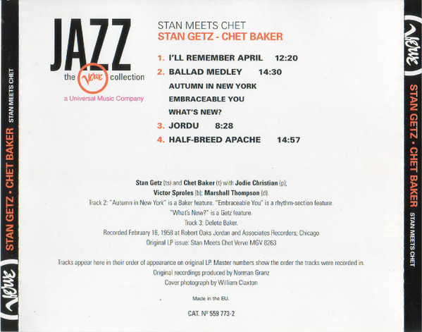 Stan Meets Chet