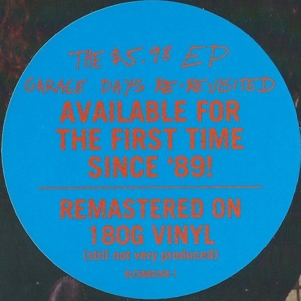4c978704d5bc189f83d1b538c6b6bdd5282a5372_0_0.jpeg The .98 E.P. - Garage Days Re-Revisited