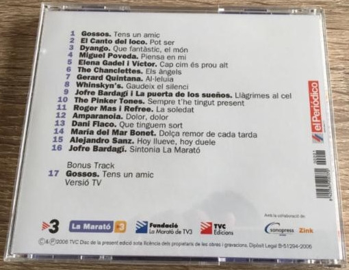 El Disc De La Marató 2006 - Dolor Crònic